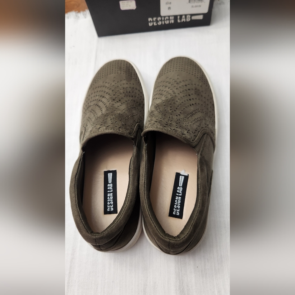 Design Lab Sneakers DL-GAVIN Olive size 8